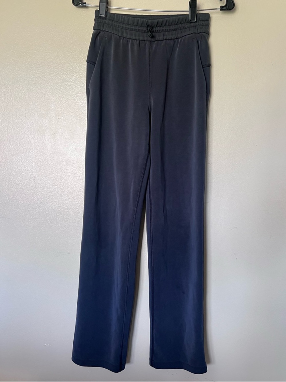 Lululemon Gray Softstreme High-Rise Straight Leg